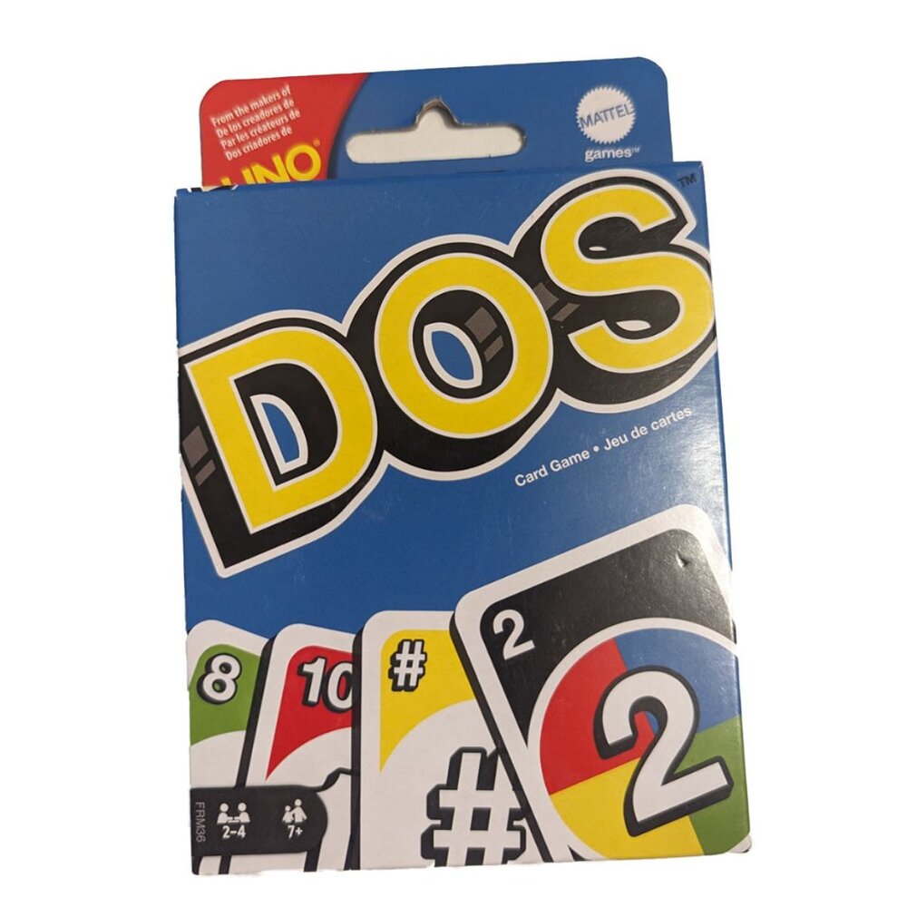 Mattel UNO - Dos™ Card Game New Sealed Age 7+